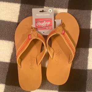 Womens Rawlings flip flops size 7-8